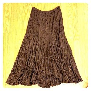 Trendy Leopard Long Skirt